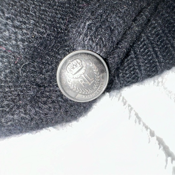 RALPH LAUREN Cashmere Blend Fisherman Beret Hat - Picture 4 of 5